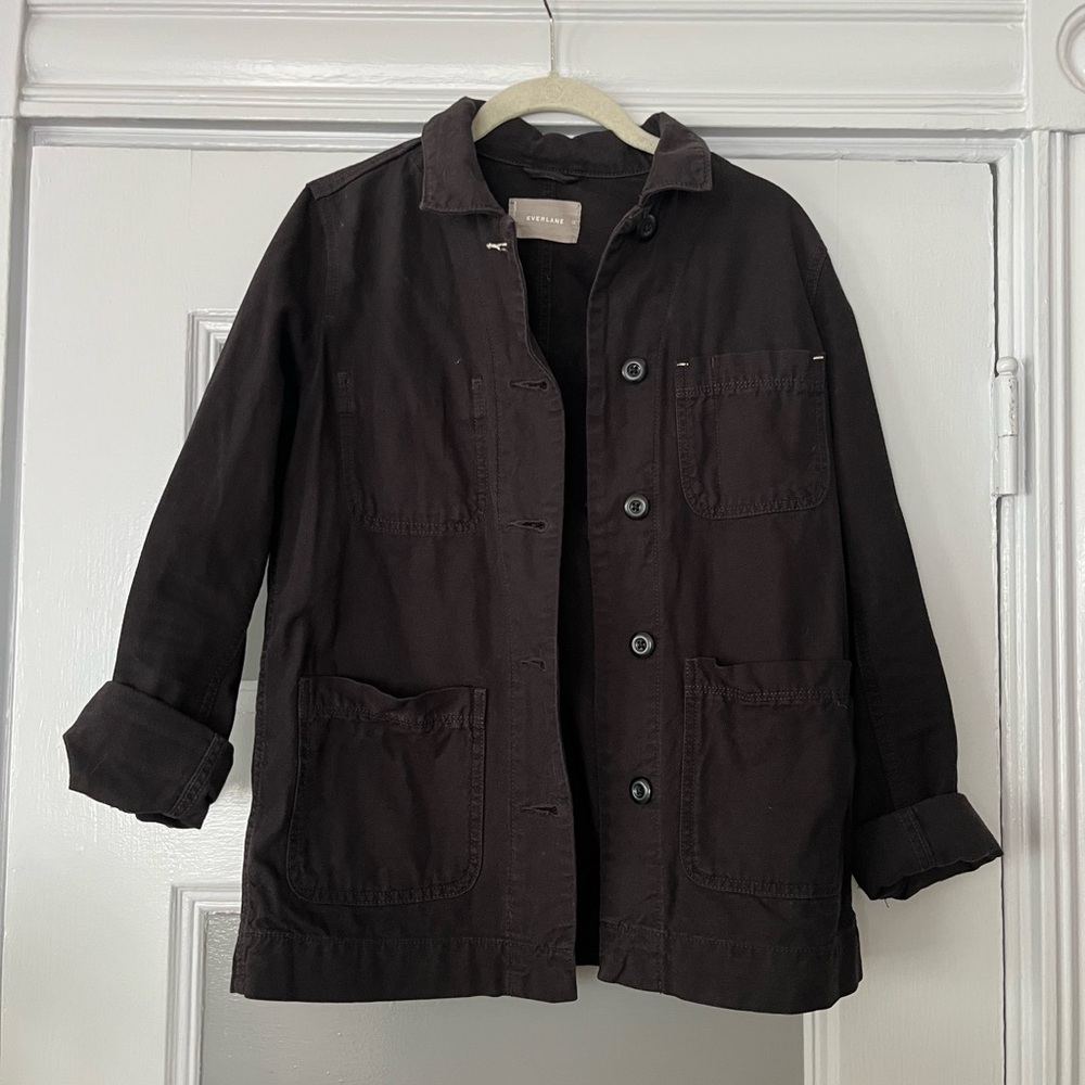 Everlane chore coat. Classic black, great condition. Size XS